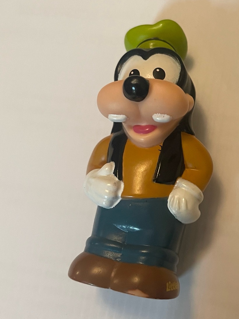 Little People Disney Goofy figure with green hat